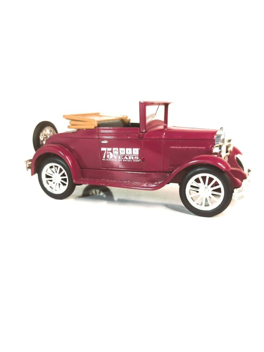 Liberty Classics 1924 Model A Roadster Diecast Bank MFS 75th 2001 6"